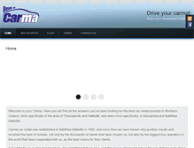 Tablet Screenshot of carma-cars.gr